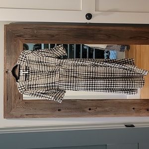 Apiece Apart Lucinda Checked Dress